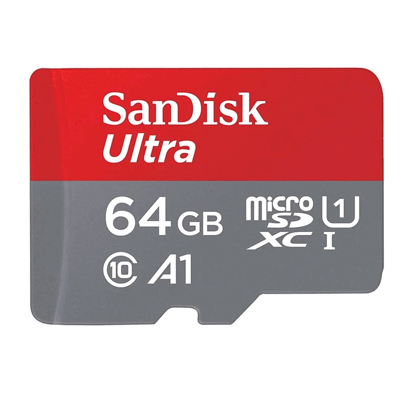 کارت حافظه microSDXC سن دیسک مدل Ultra کلاس 10 استاندارد UHS-I U1 A1 ظرفیت 64 گیگابایت سرعت 140MB/s