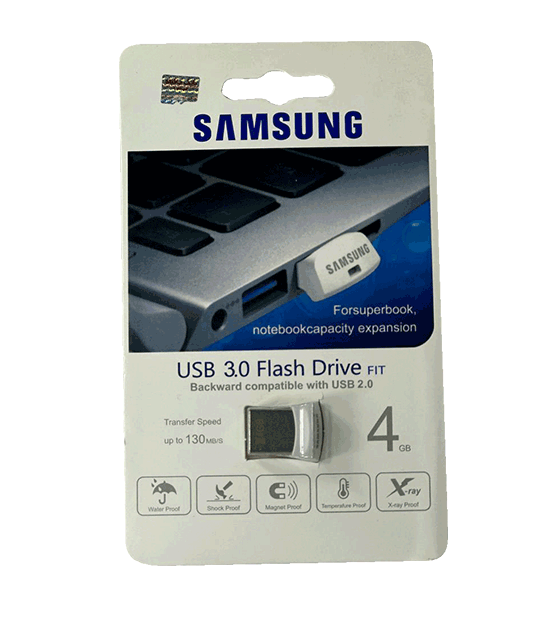 فلش مموری سامسونگ مدل Fit ظرفیت 4 گیگابایت USB 3.0