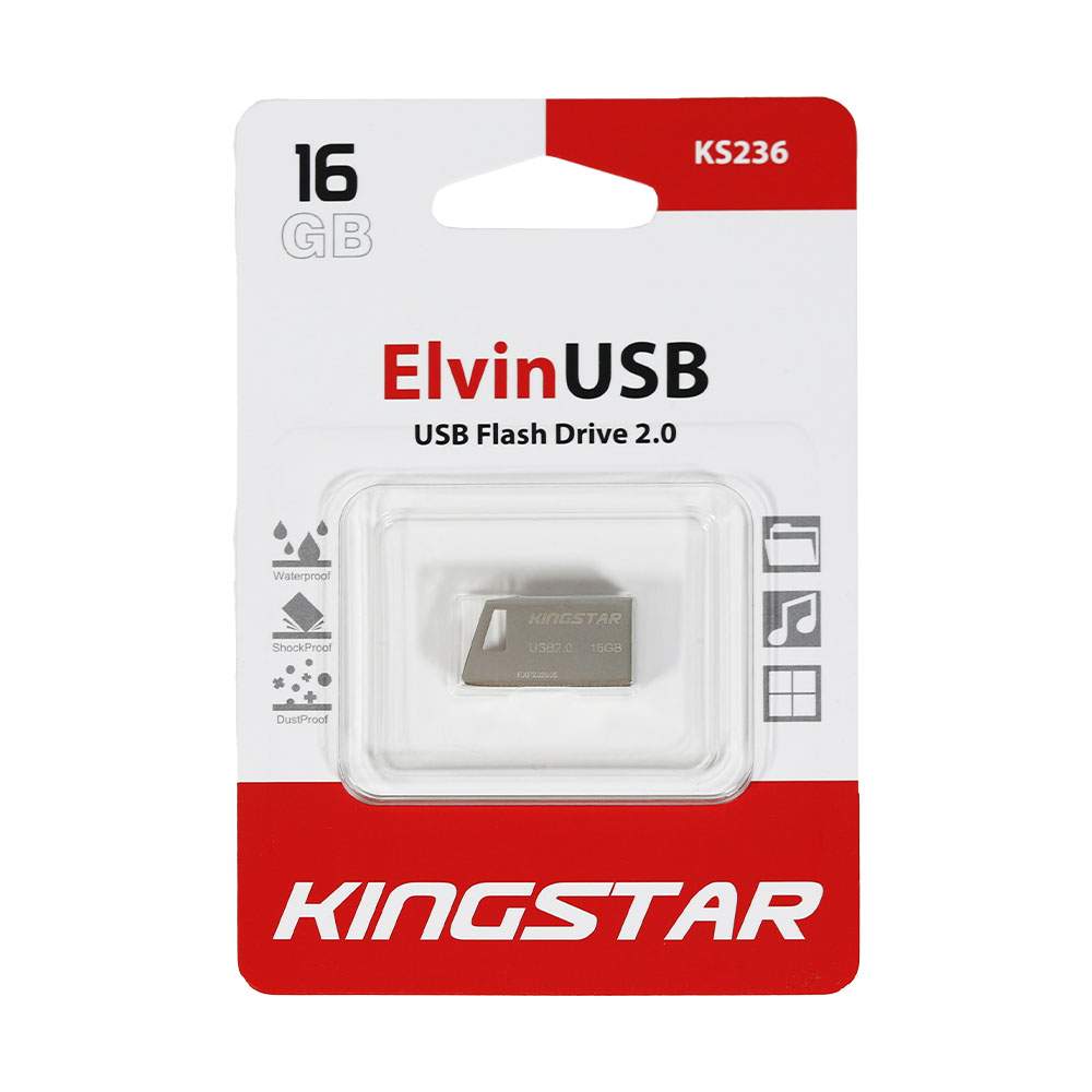 فلش مموری کینگ استار مدل KS236 ظرفیت 16 گیگابایت USB 2.0