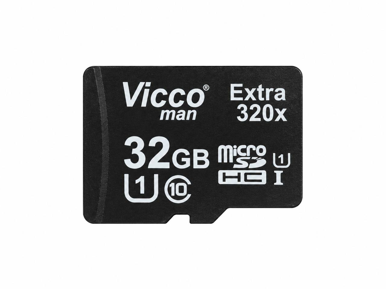کارت حافظه Vicco Man Extra 320x ظرفیت 32 گیگابایت MicroSDHC کلاس 10